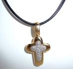 Pendentif - 18 carats Or blanc, Or jaune - 0.58ct. tw.