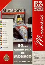 Monaco - Grand Prix de Monaco 1992, Collections, Marques automobiles, Motos & Formules 1