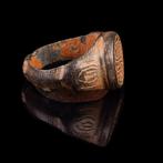 Keltisch Bronzen ring met triskele (Zonder Minimumprijs), Antiek en Kunst