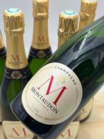 Montaudon, Cuvée Charles Barr - Champagne Brut - 6 Flessen, Verzamelen, Wijnen, Nieuw