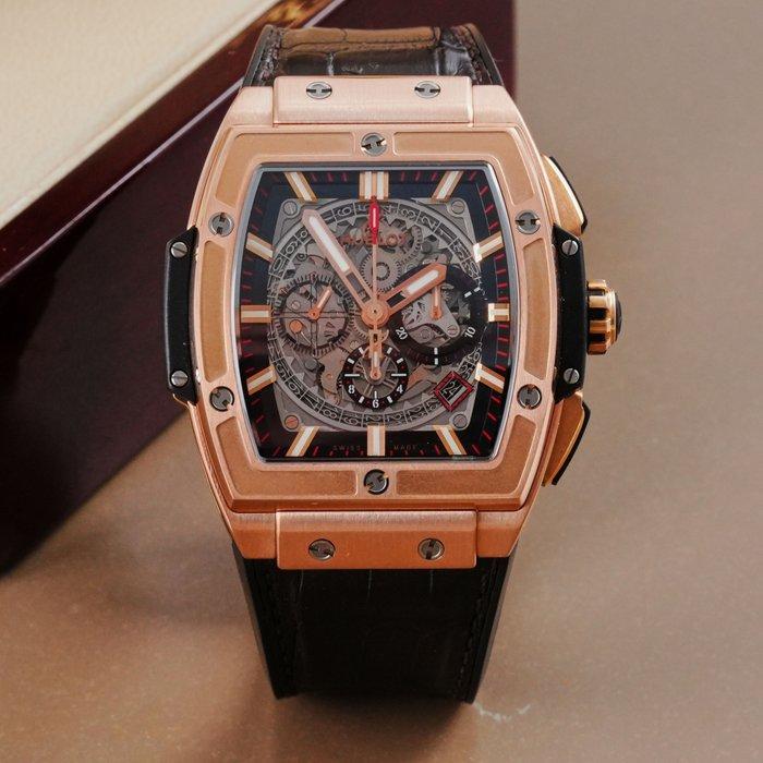 Hublot - Spirit of Big Bang King Gold Chronograph -, Handtassen en Accessoires, Horloges | Heren