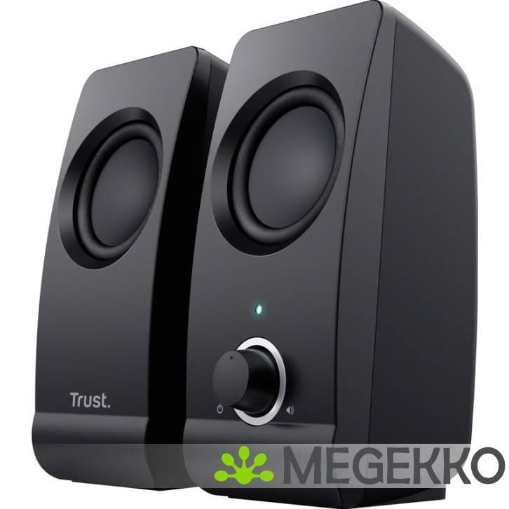 Trust Remo 2.0 PC Speakerset Zwart, Computers en Software, Overige Computers en Software, Nieuw, Verzenden