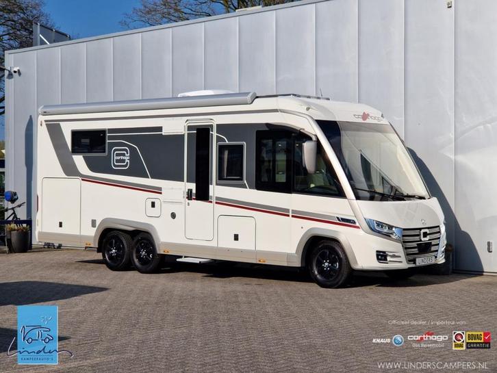 Carthago Chic E-Line I 51 QB DA MB | Queensbed | SkyDream C., Caravans en Kamperen, Mobilhomes, Chemisch toilet, Minder dan 3 maanden geleden