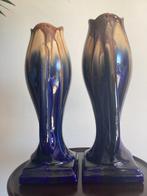 Faiencerie de Thulin - Vaas met dubbele oren (2) -, Antiek en Kunst