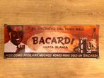 Rare BACARDI Rum Bar Restaurant Shop Advertising - Emaille, Antiek en Kunst