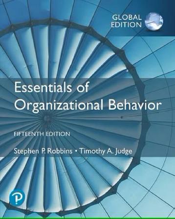 Essentials of Organizational Behaviour, Global Edition, Verzenden, Stephen Robbins