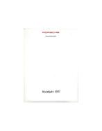 1997 PORSCHE PROGRAMMA PERSMAP DUITS, Livres, Ophalen of Verzenden