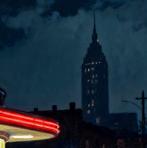 Le Yack - Scarlet on the Corner - Hand signed