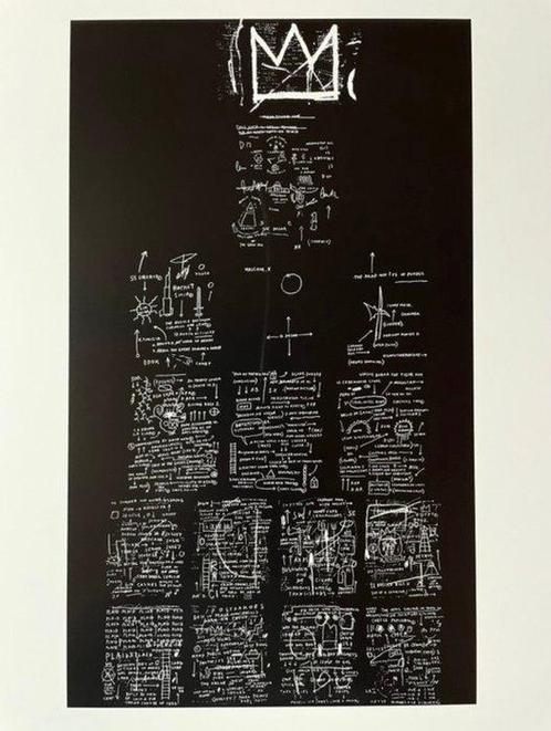 Jean-Michel Basquiat - Tuxedo, Antiek en Kunst, Kunst | Tekeningen en Fotografie