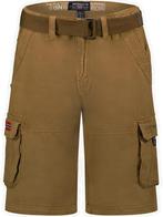 Heren Korte Broek Zakken Geographical Norway Pionec Kaki, Verzenden, Nieuw