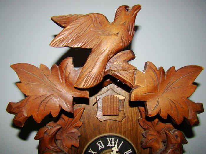 Koekoeksklok - Régula - Hout, Messing - 1970-1980, Antiek en Kunst, Curiosa en Brocante