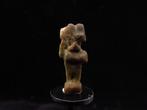 Oud-Egyptisch Faience Amulet van de god Amon (-re) met