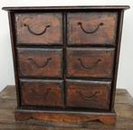 Ladekast - Zware stoere robuuste ladekast - Hout, Metaal, Antiek en Kunst, Curiosa en Brocante