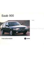 1994 SAAB 900 INSTRUCTIEBOEKJE ZWEEDS