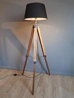 Lampadaire trépied - Bois, Métal - Trépied