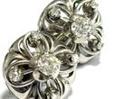 Oorbellen - 18 karaat Witgoud - 0.58ct. tw. Diamant, Bijoux, Sacs & Beauté, Boucles d'oreilles
