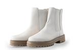 Vanharen Chelsea boots in maat 40 Wit | 5% extra korting, Kleding | Dames, Schoenen, Verzenden, Wit, Overige typen, Vanharen
