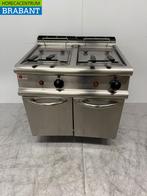 Friteuse double Baron en acier inoxydable 2 x 15 litres, Articles professionnels, Verzenden