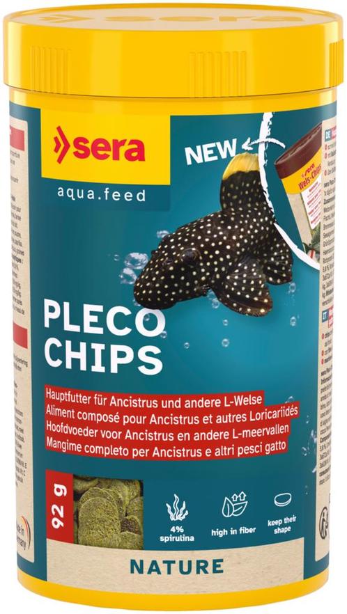 Sera Pleco Chips 100ml (Bodemvissen, Aquariumvis voeding), Dieren en Toebehoren, Vissen | Aquaria en Toebehoren, Overige typen