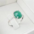 Zonder Minimumprijs - Ring - 14 karaat Witgoud - 3.38ct. tw., Handtassen en Accessoires, Ringen, Nieuw