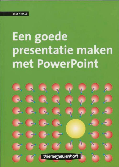 Een goede presentatie maken met PowerPoint / Essentials, Boeken, Schoolboeken, Zo goed als nieuw, Verzenden