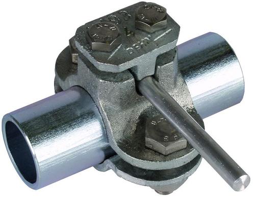 Dehn aardingsbuisklem met aansluitklem MCI St/tZn - 407100, Doe-het-zelf en Bouw, Elektriciteit en Kabels, Verzenden