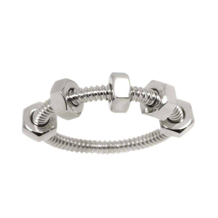 Cartier - Bague - 18 carats Or blanc, Handtassen en Accessoires, Ringen