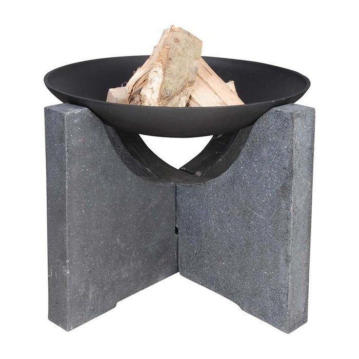 Architectonisch ornament - 2020+ - Firebowl granito voet, Antiek en Kunst, Curiosa en Brocante