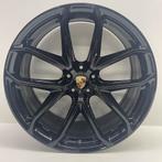 Porsche Macan II ORIGINELE 21 GT-Design Uni zwart met banden, Auto-onderdelen, Banden en Velgen, Ophalen, Gebruikt, 295 mm, Banden en Velgen