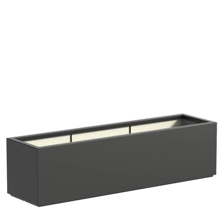 Polyester plantenbak 150x40x40cm - Met bodem, Tuin en Terras, Bloembakken en Plantenbakken, 30 tot 60 cm, 100 cm of meer, Tuin