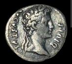 Romeinse Rijk. Augustus (27 v.Chr.-14 n.Chr.). Denarius, Postzegels en Munten