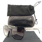 Chanel - Wayfarer Black with Silver Tone Embossed Chanel