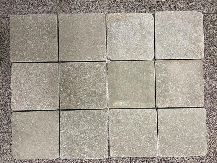Natuurstenen tegels Tandur Yellow - 20x20x2 cm, Tuin en Terras, Tegels en Klinkers, Terrastegels, Nieuw, 10 m² of meer, Natuursteen