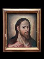 Escuela hispánica (XVII) - Cabeza de Cristo, Antiek en Kunst