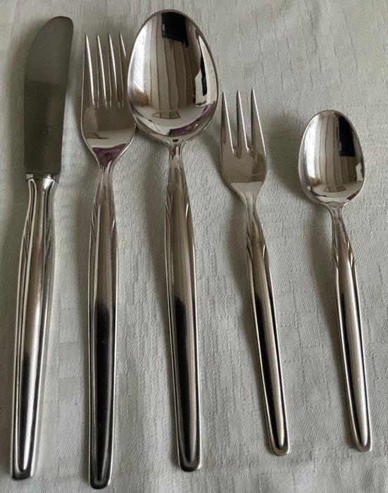 Rossferei Solingen - Bestekset (95) - Verzilverd Solingen, Antiquités & Art, Antiquités | Meubles | Tables