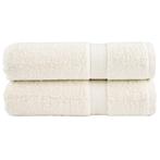 vidaXL Badhanddoeken SOLUND 2 st 600 g/m² 70x140 cm, Huis en Inrichting, Badkamer | Badtextiel en Accessoires, Verzenden, Nieuw