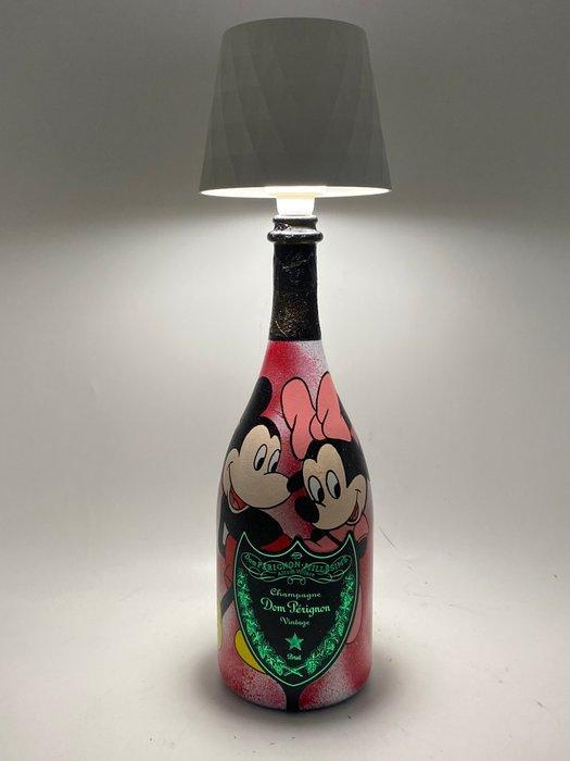 MVR - Dom Pèrignon Lamp - Mickey Mouse & Minnie, Antiek en Kunst, Kunst | Schilderijen | Modern