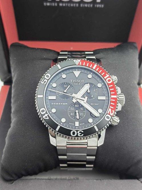 Tissot - Seastar 1000 Chronograph - Sans Prix de Réserve -, Handtassen en Accessoires, Horloges | Heren