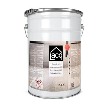 Lacq Vloerolie X10 20L, Verzenden, Nieuw