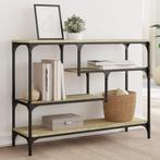vidaXL Wandtafel 100x30x75 cm bewerkt hout sonoma, Huis en Inrichting, Tafels | Bijzettafels, Verzenden, Nieuw