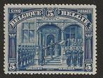 België 1915 - 5F Veurne, FRANKEN, goed gecentreerd, met, Timbres & Monnaies, Timbres | Europe | Belgique
