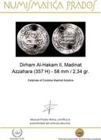 Al-Andalus. Al-Hakam II. Dirham Madinat Azzahra (357 H)