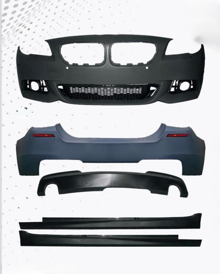 BMW F10 LCI 14-16 M-Tech bodykit – dubbele uitlaat L+R, Auto-onderdelen, Carrosserie, Voor, Achter, Links, Rechts, Bumper, Nieuw