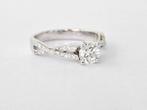 Bague de fiançailles - 18 carats Or blanc - 0.96ct. tw.