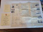TITANIC Map. RMS TITANIC - White Star Line. Collector items,