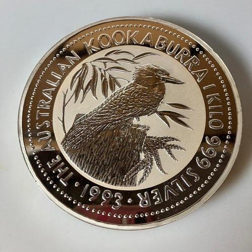 Australië. 30 Dollars 1993 Kookaburra, 1 Kg (.999), Postzegels en Munten, Edelmetalen en Baren
