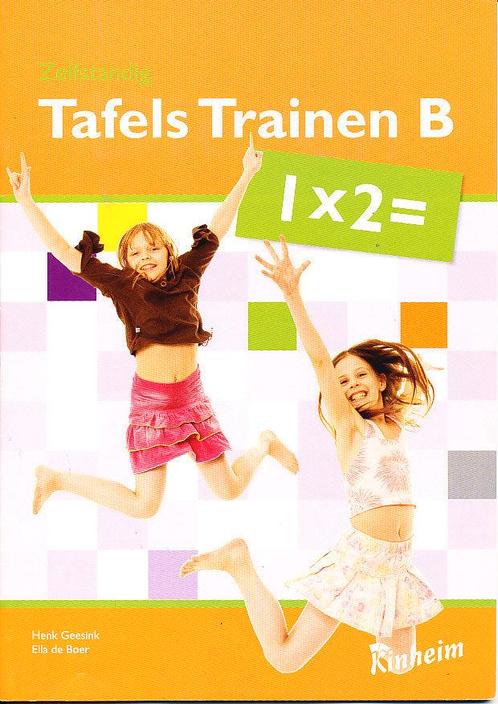Kinheim zelfstandig Tafels trainen B (per stuk), Livres, Livres scolaires, Envoi