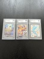 Pokémon - 3 Graded card - CHARIZARD FULL ART & MEW EX FULL, Nieuw