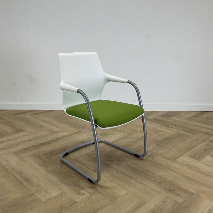 Sedus Allright vergaderstoel, wit - groen, Maison & Meubles, Chaises