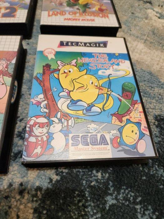 Sega - Master System - Sega Master System II Games 4x -, Games en Spelcomputers, Spelcomputers | Overige Accessoires